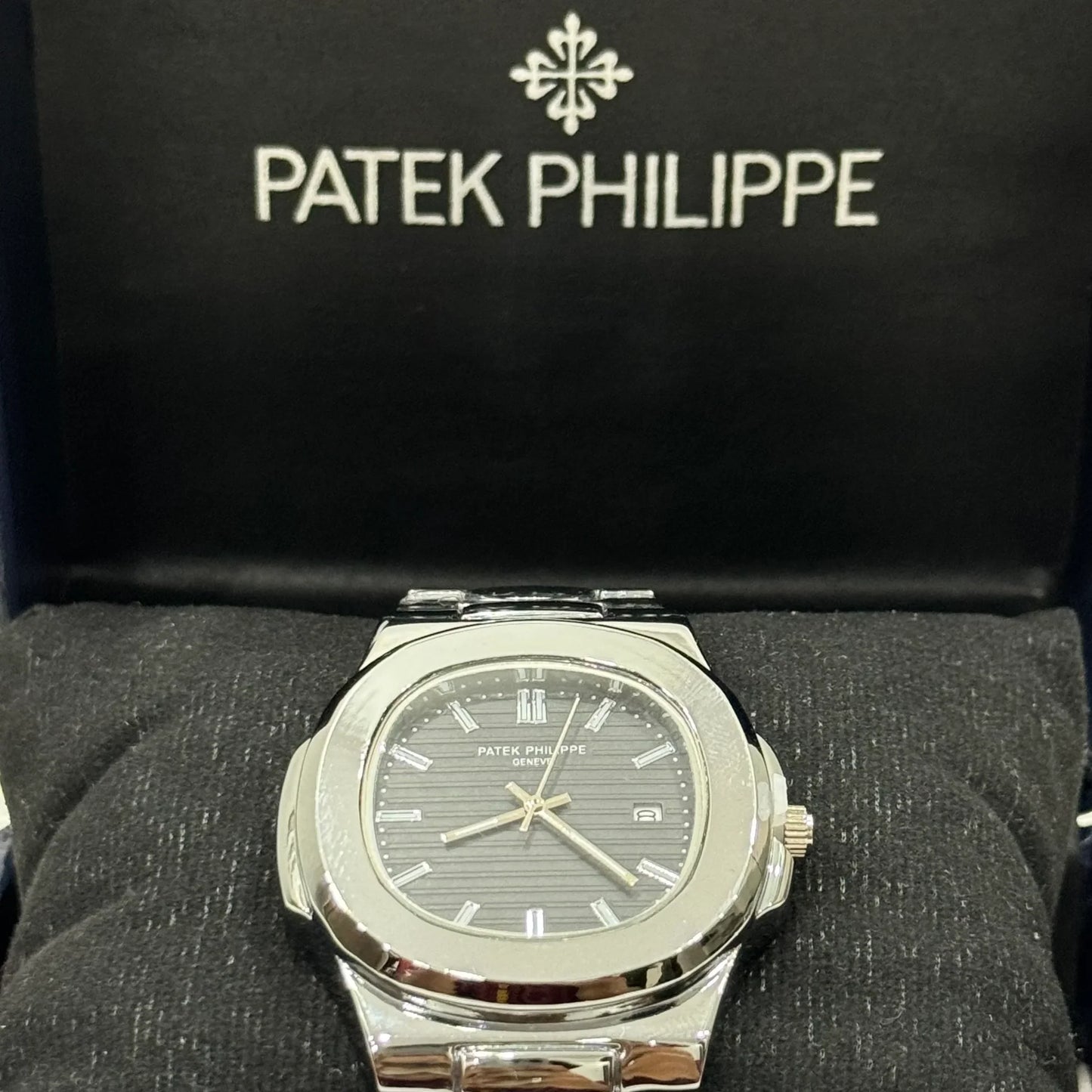 Patek Philippe Date Just - Silver Black