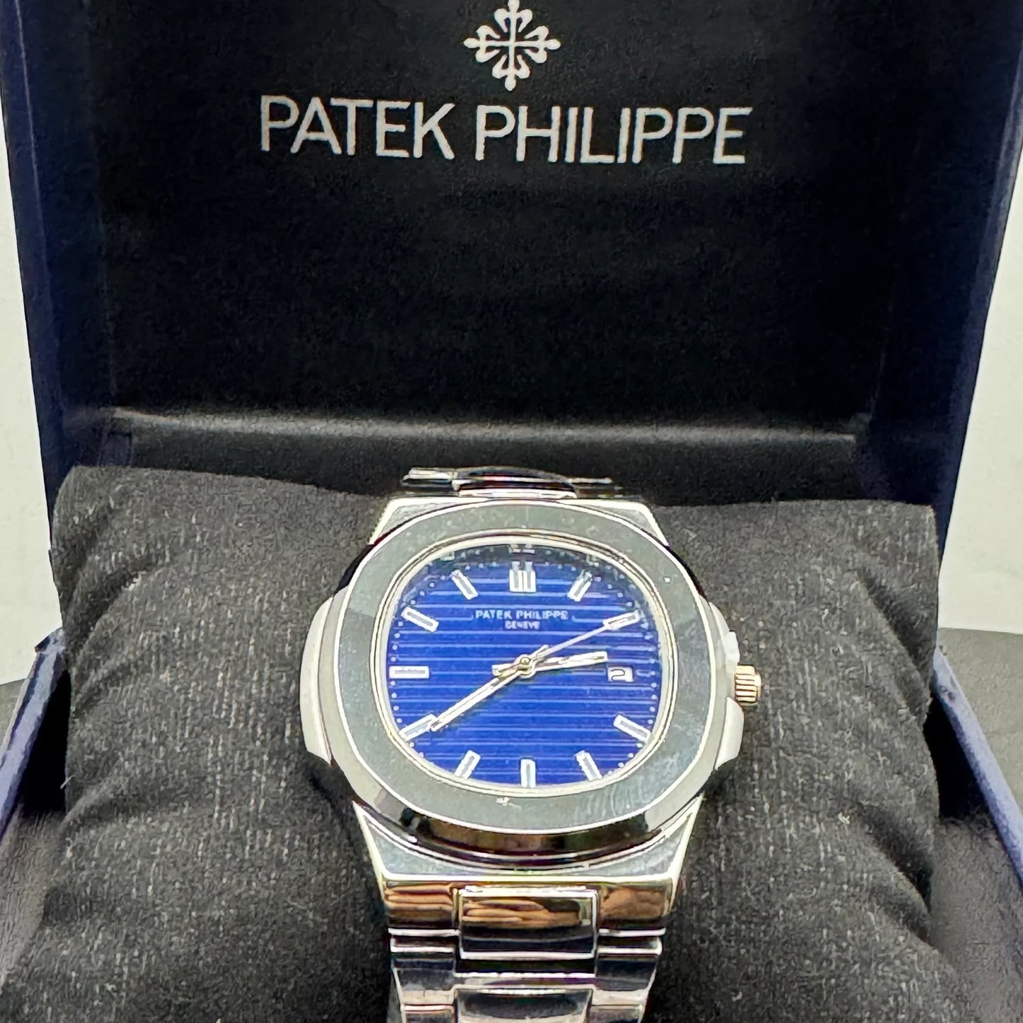 Patek Philippe Date Just - Silver Blue