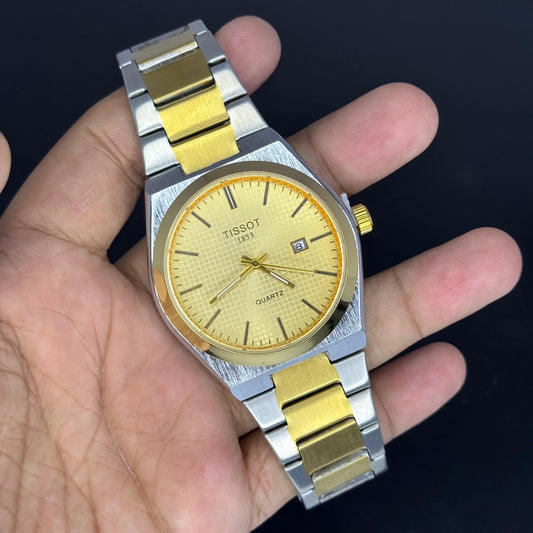 Tissot PRX Two Tone Watch - Gold